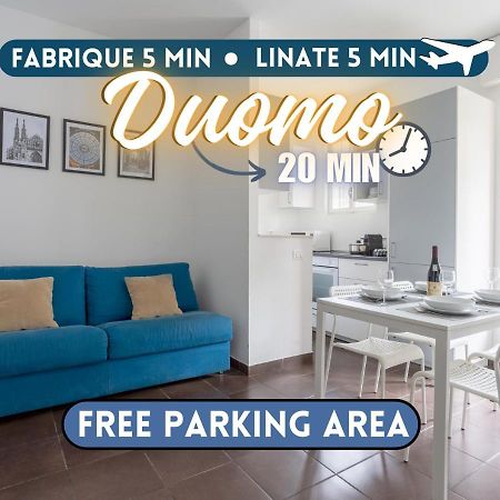 Ferienwohnung Duomo-Linate-Fabrique, Casa Accogliente Con Parcheggi Gratis Mailand Exterior foto